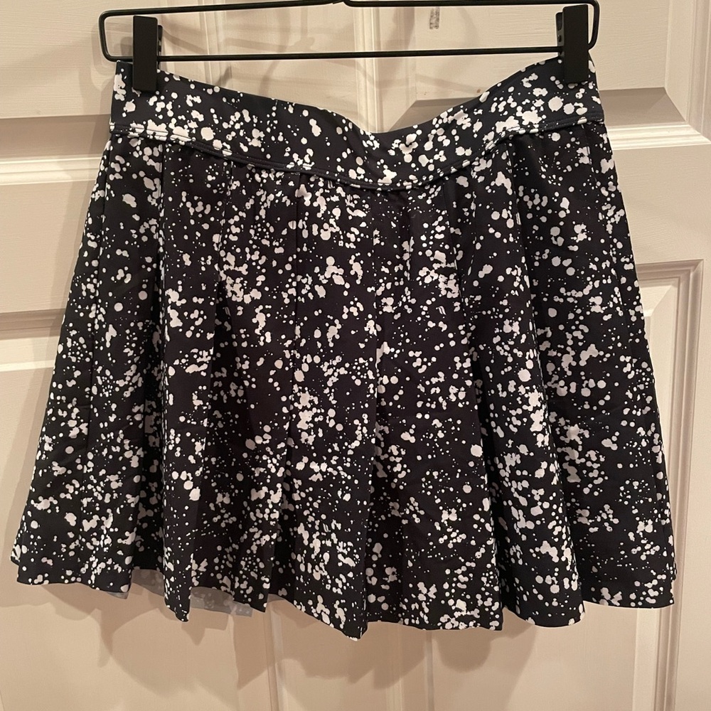 Pleated skirt with built in short.